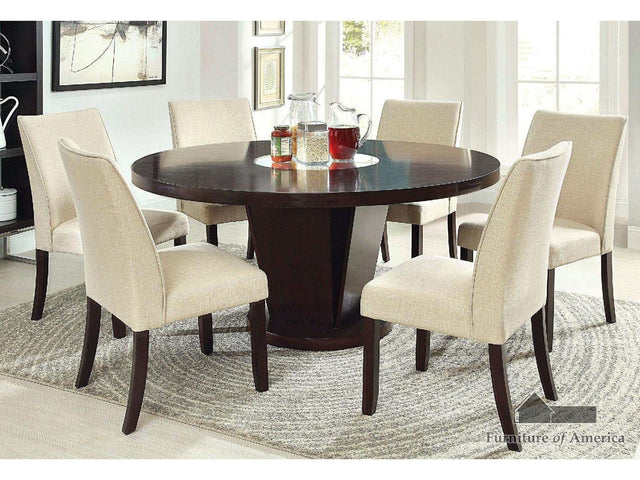 Cimma Espresso Dining Set - Ornate Home