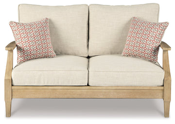Clare View Outdoor Loveseat w/ Cushion - Ornate Home