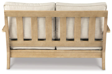 Clare View Outdoor Loveseat w/ Cushion - Ornate Home