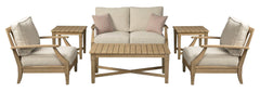 Clare View Outdoor Seating Group / 3pc - Ornate Home