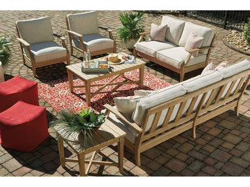 Clare View Outdoor Seating Group / 5pc - Ornate Home