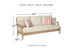Clare View Outdoor Seating Group / 5pc - Ornate Home