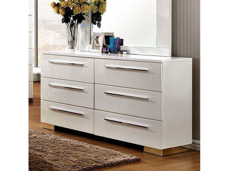 Clementine White Dresser - Ornate Home