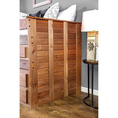 Cleo Mahogany Twin Captain Bed - Ornate Home