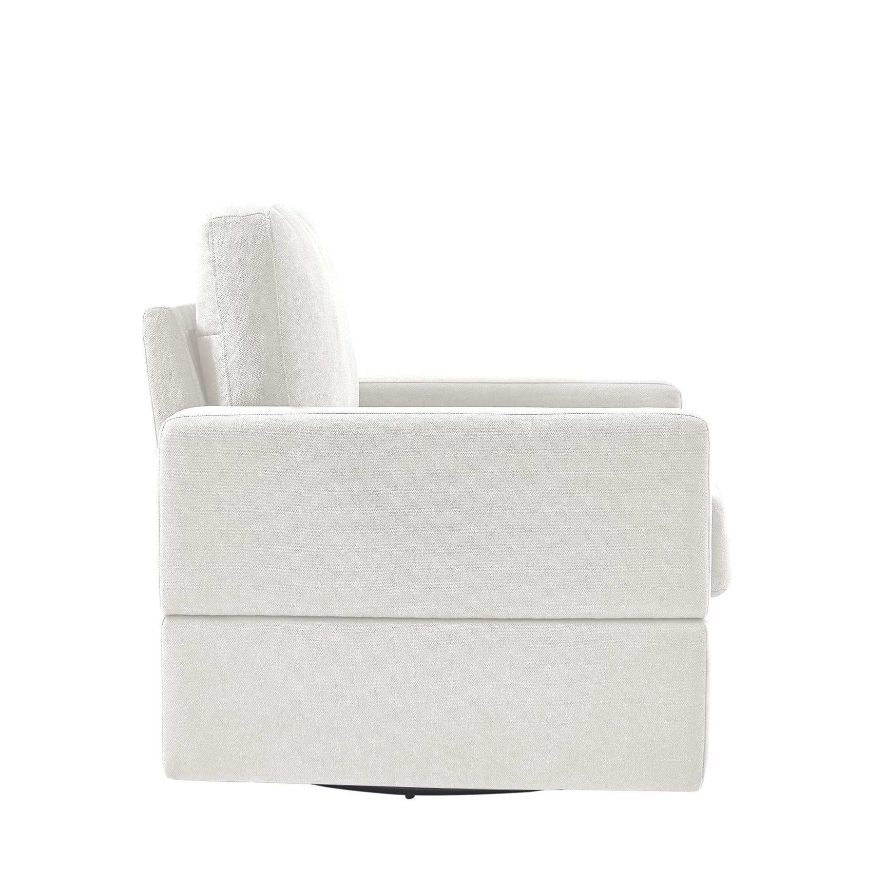 Coachella L-Shaped Sofa with Swiveling Recliner Chair - Ornate Home