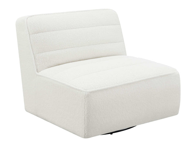 Cobie Natural Swivel Chair - Ornate Home