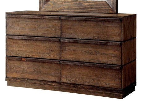Coimbra Rustic Natural Tone Dresser - Ornate Home