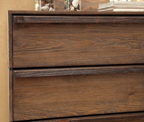 Coimbra Rustic Natural Tone Dresser - Ornate Home