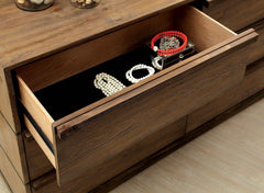 Coimbra Rustic Natural Tone Dresser - Ornate Home