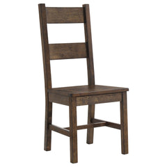 Coleman Rustic Golden Brown 9 Pc Dining Set - Ornate Home