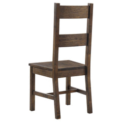 Coleman Rustic Golden Brown 9 Pc Dining Set - Ornate Home