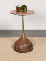 Colima Peach Side Table - Ornate Home