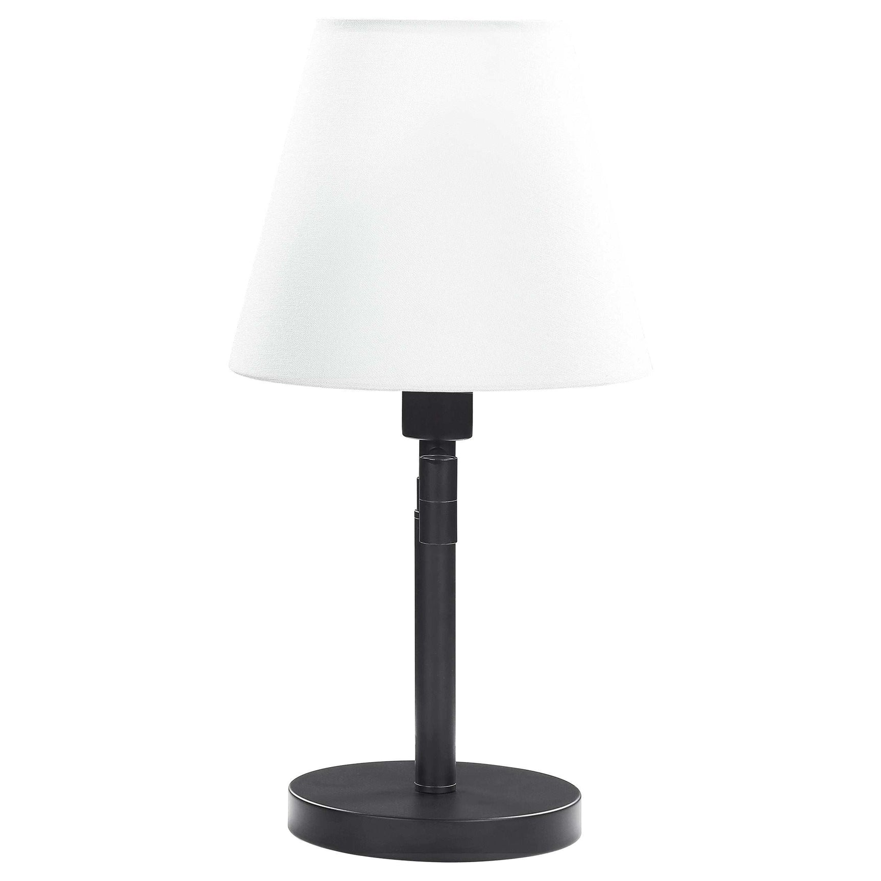 Colombe Matte Black / Off White Table Lamp - Ornate Home