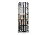 Column Nickel Table Lamp - Ornate Home