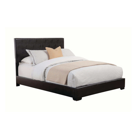 Conner Black Eastern King Panel Bed - Ornate Home