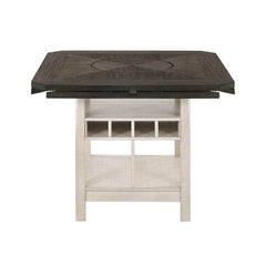 Conner Chalk & Gray Counter Height Set - Ornate Home
