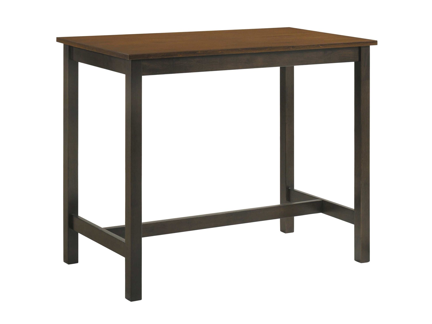 Connie Chestnut & Dark Brown 4pc Counter Height Dining Set - Ornate Home