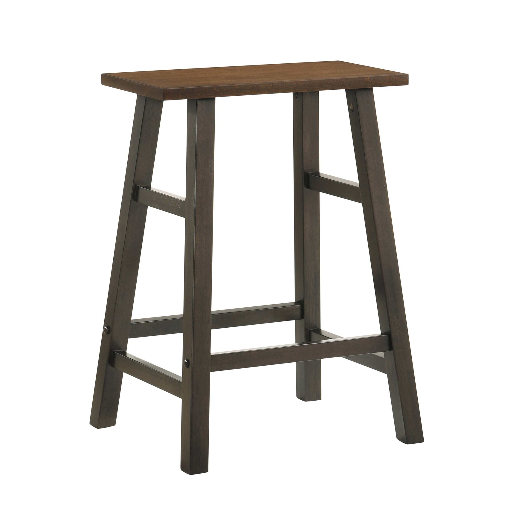 Connie Chestnut & Dark Brown 4pc Counter Height Dining Set - Ornate Home