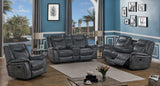 Conrad Grey 2pc Motion Sofa & Loveseat - Ornate Home