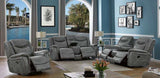 Conrad Grey 3pc Motion Living Room Set - Ornate Home