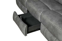 Conrad Grey 3pc Motion Living Room Set - Ornate Home