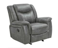 Conrad Grey 3pc Motion Living Room Set - Ornate Home