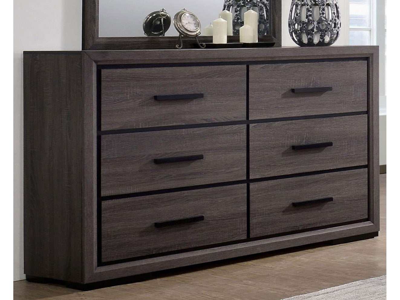 Conwy Gray Dresser - Ornate Home