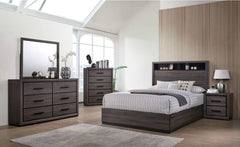 Conwy  Gray  Nightstand - Ornate Home
