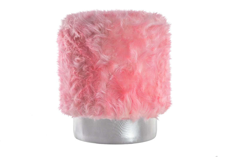 Small Accent Pouf Pink - Ornate Home