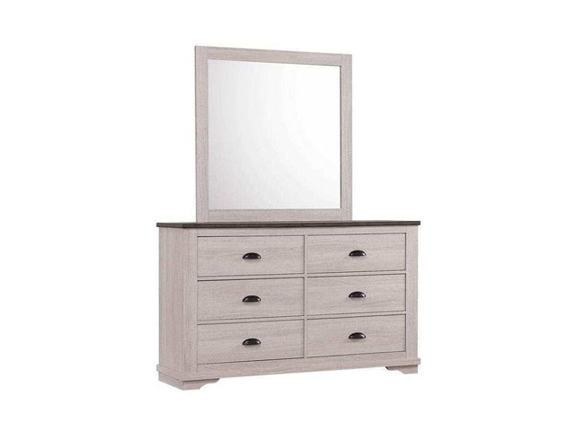 Coralee White Dresser - Ornate Home