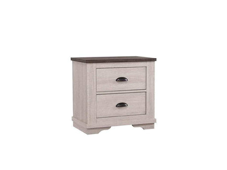 Coralee White Nightstand - Ornate Home