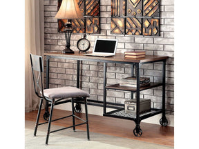 Cori Antique Black Desk - Ornate Home