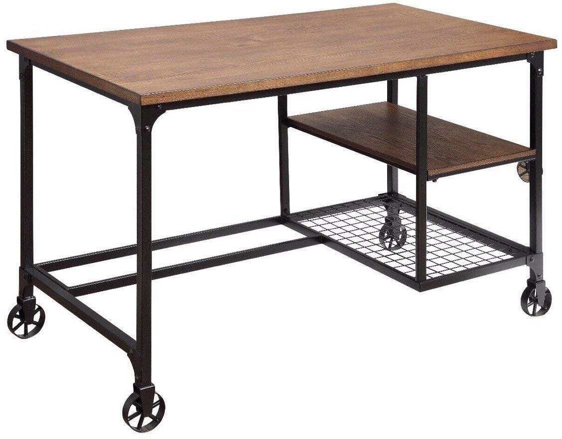 Cori Antique Black Desk - Ornate Home