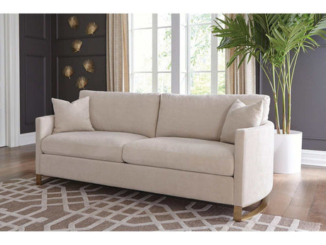 Corliss Beige Stationary Sofa - Ornate Home