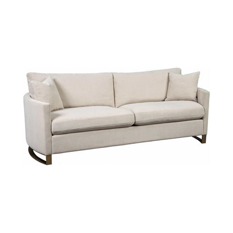 Corliss Beige Stationary Sofa - Ornate Home