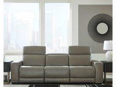 Correze Gray 3pc Power Reclining Sectional Sofa - Ornate Home