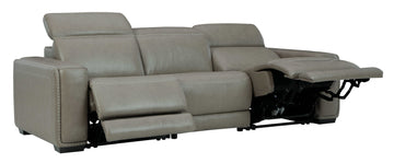 Correze Gray 3pc Power Reclining Sectional Sofa - Ornate Home