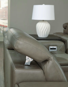 Correze Gray 3pc Power Reclining Sectional Sofa - Ornate Home