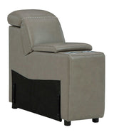 Correze Gray 5pc Power Reclining Sectional - Ornate Home