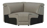 Correze Gray 5pc Power Reclining Sectional w/ LAF Chaise - Ornate Home