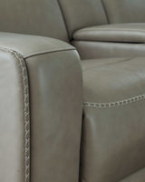 Correze Gray 5pc Power Reclining Sectional w/ LAF Chaise - Ornate Home