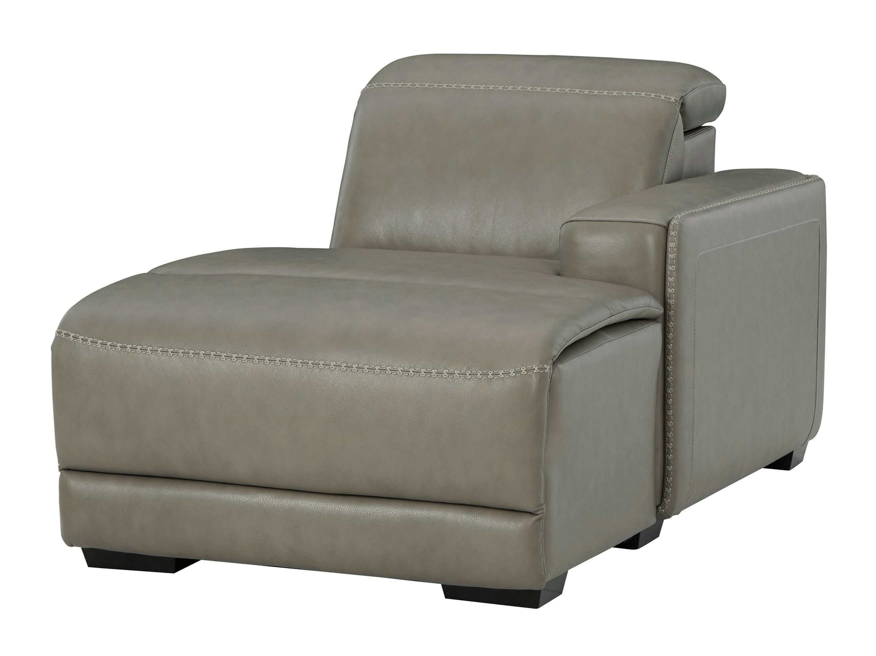 Correze Gray 5pc Power Reclining Sectional w/ RAF Chaise - Ornate Home