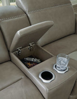 Correze Gray 6pc Power Reclining Sectional w/ RAF Chaise - Ornate Home