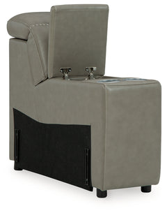 Correze Gray Console w/ Storage U9420257 - Ornate Home