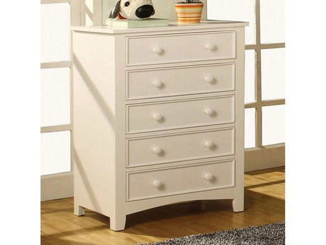 Corry White Chest - Ornate Home