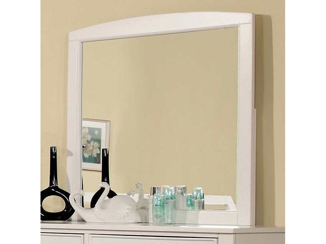Corry White Mirror - Ornate Home