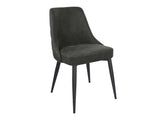Cosmo Grey / Gunmetal Side Chair - Ornate Home