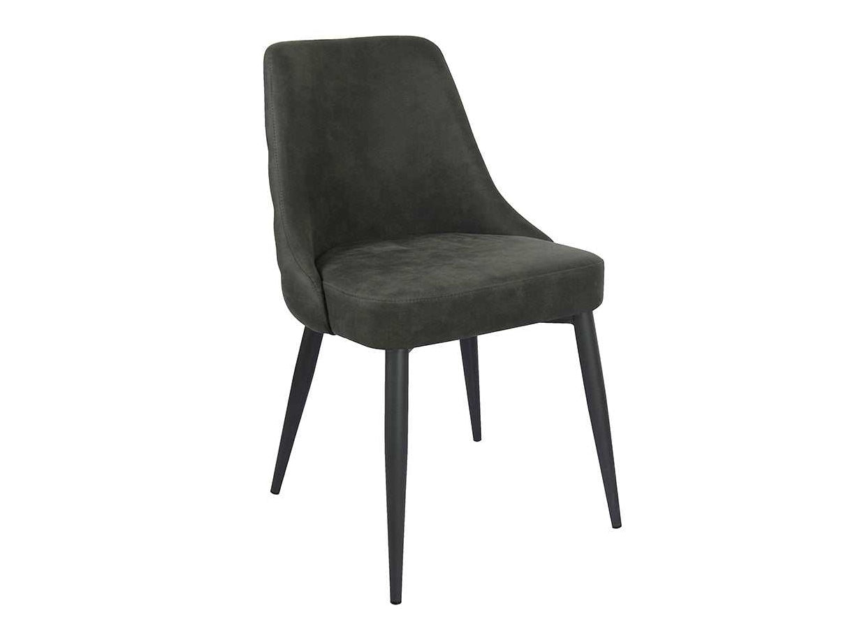Cosmo Grey / Gunmetal Side Chair - Ornate Home