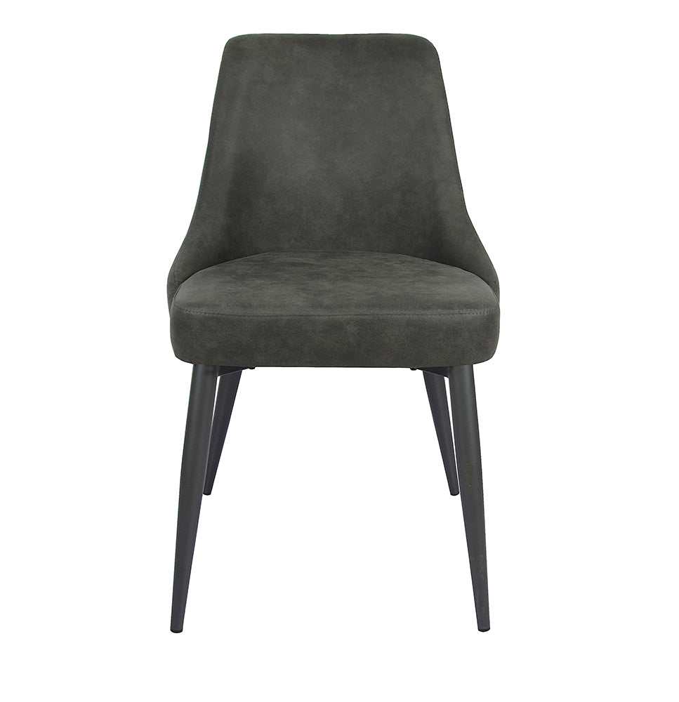 Cosmo Grey / Gunmetal Side Chair - Ornate Home