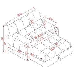 Cotswold Beige Sleeper Sofabed - Ornate Home